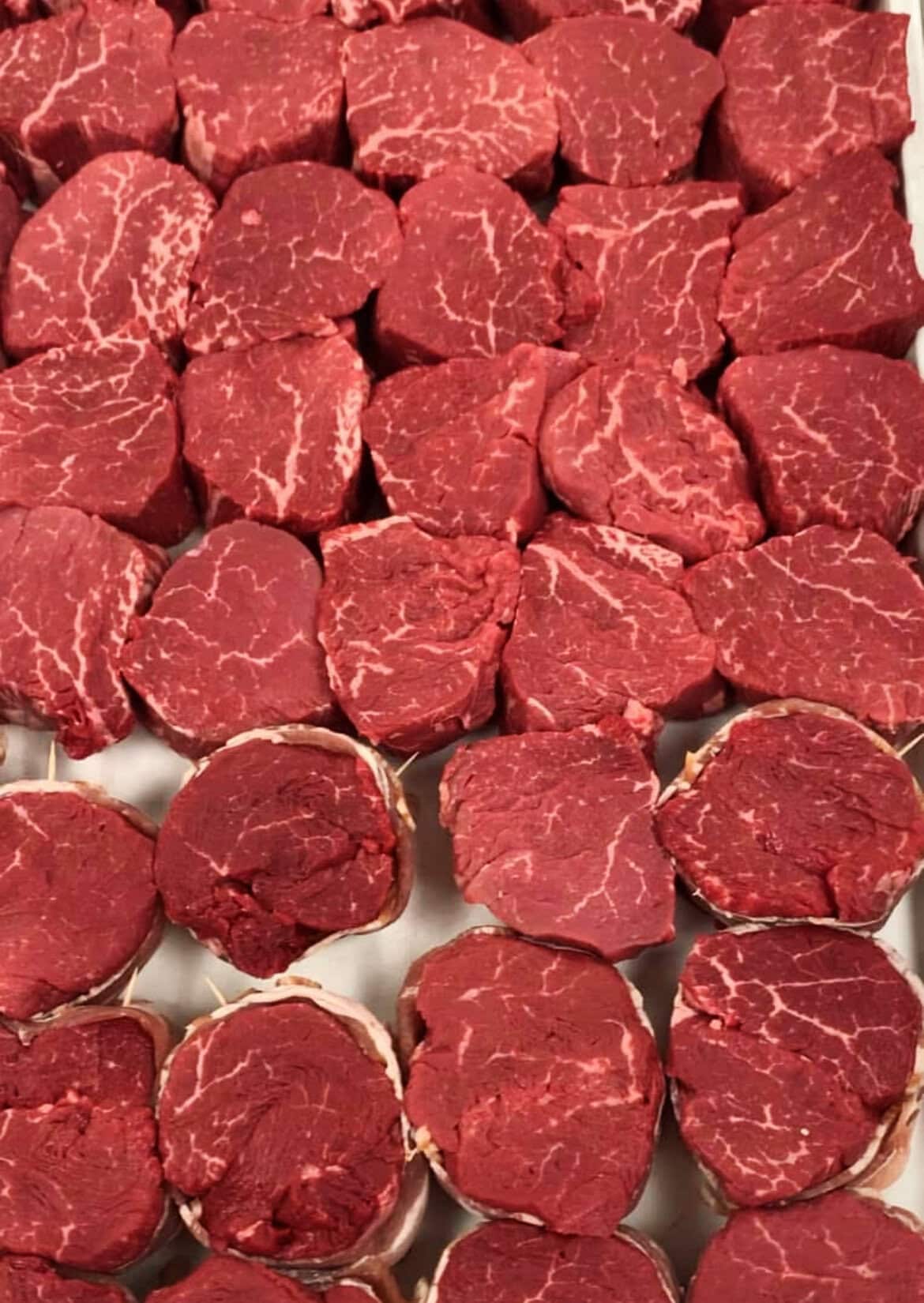 Fresh top-quality beef steaks at Dimes Meat Market, perfect for grilling and cooking.